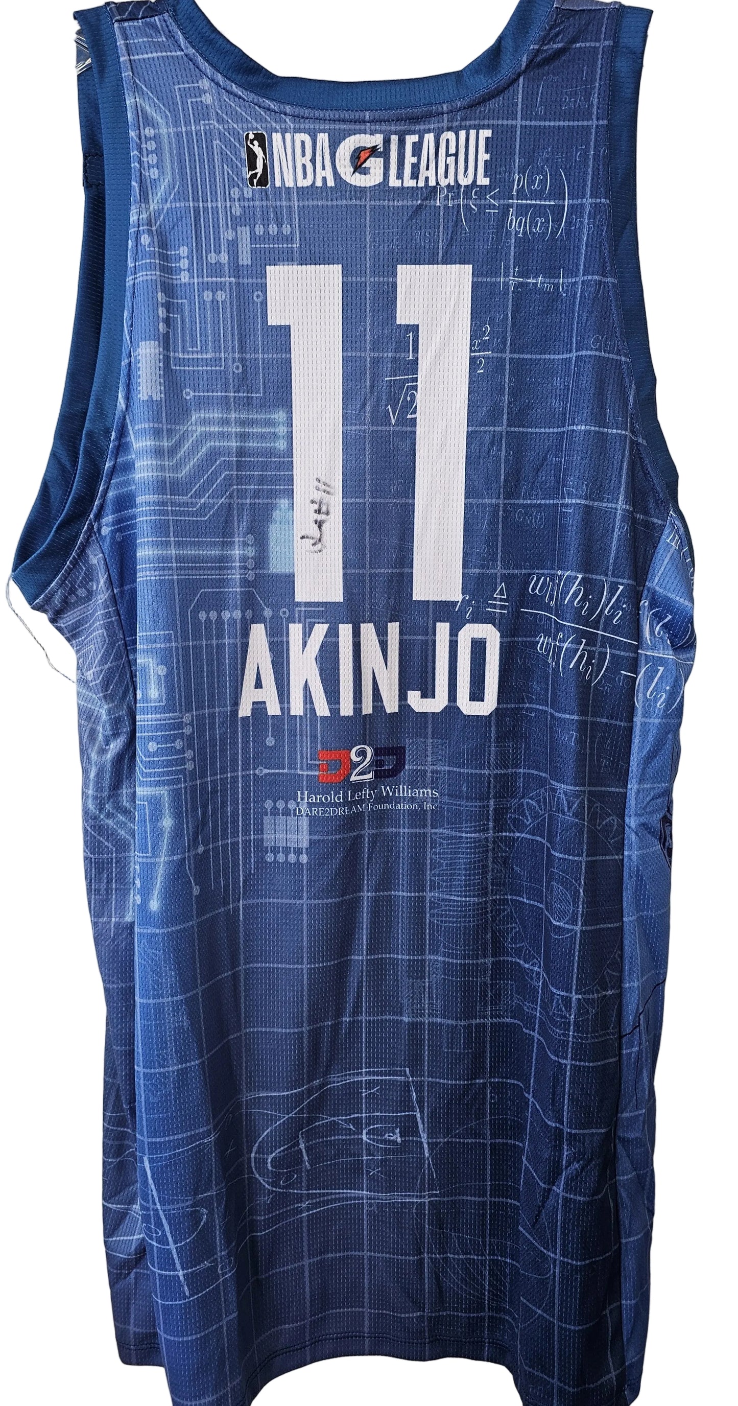 Theme Jersey Akinjo 11- Black History Month 2024 Signed Theme Jersey