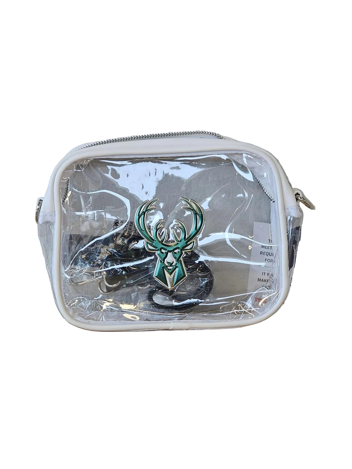 Milwaukee Bucks Clear Bag Fanny Purse