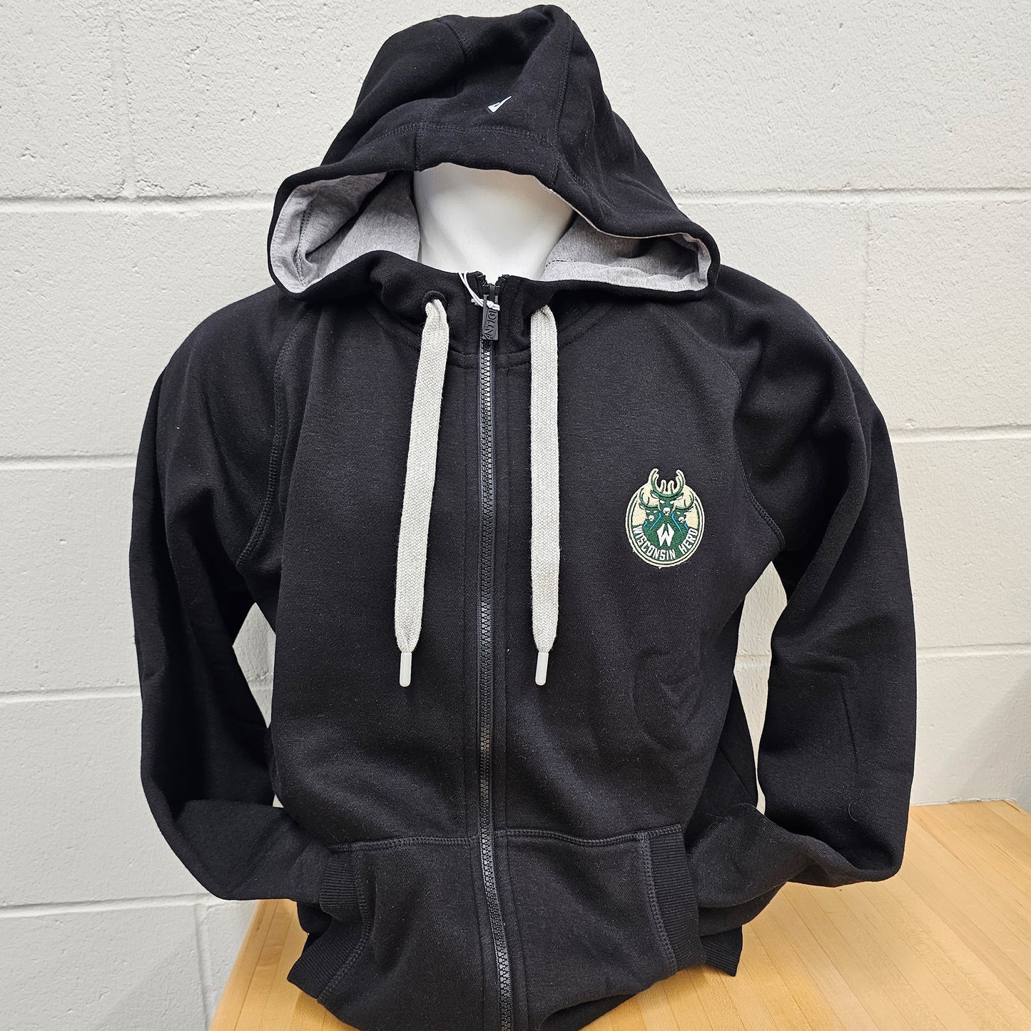 Men's Herd Black Full Zip