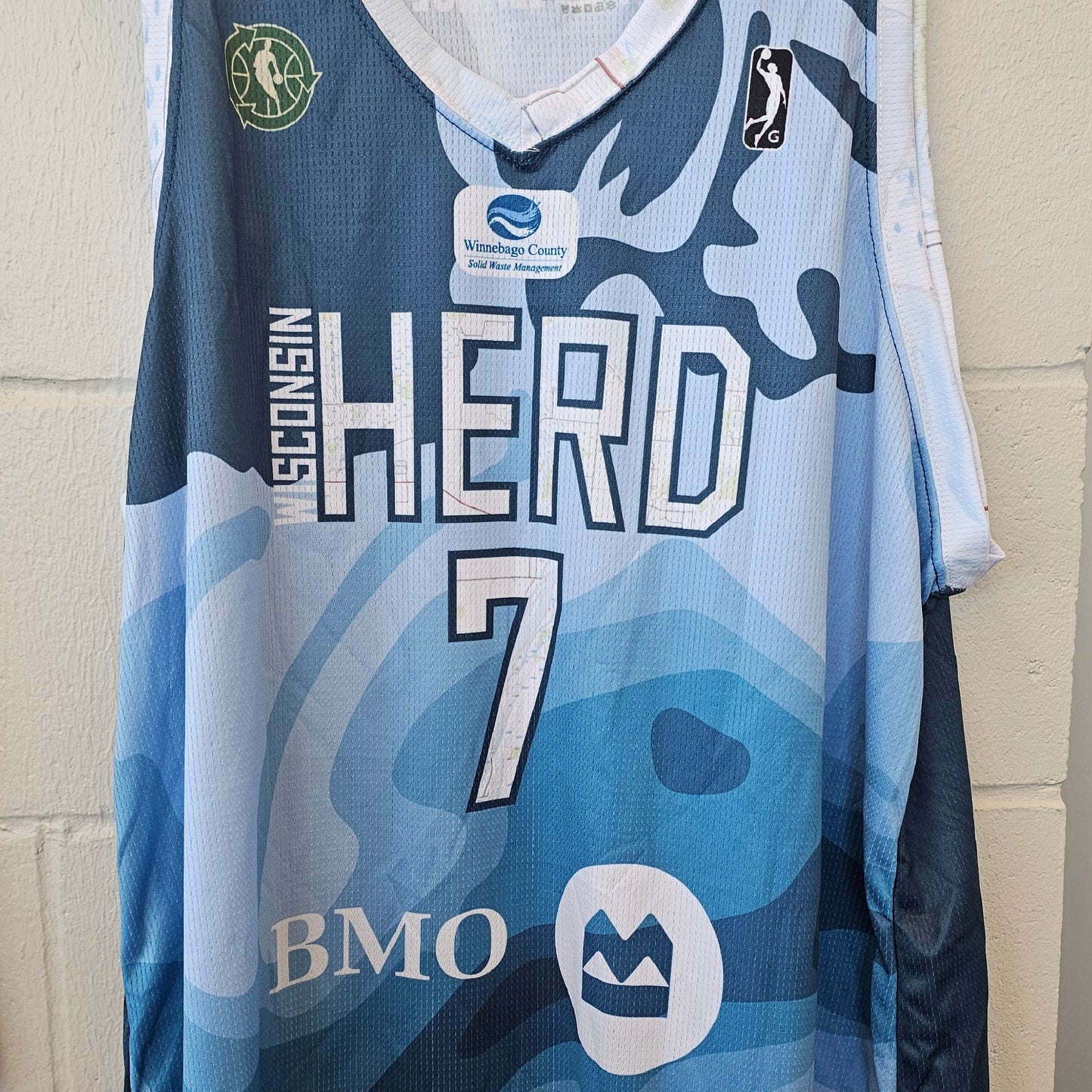 Bucks Assignment Player Livingston 7- Go Green 2024 Theme Jersey