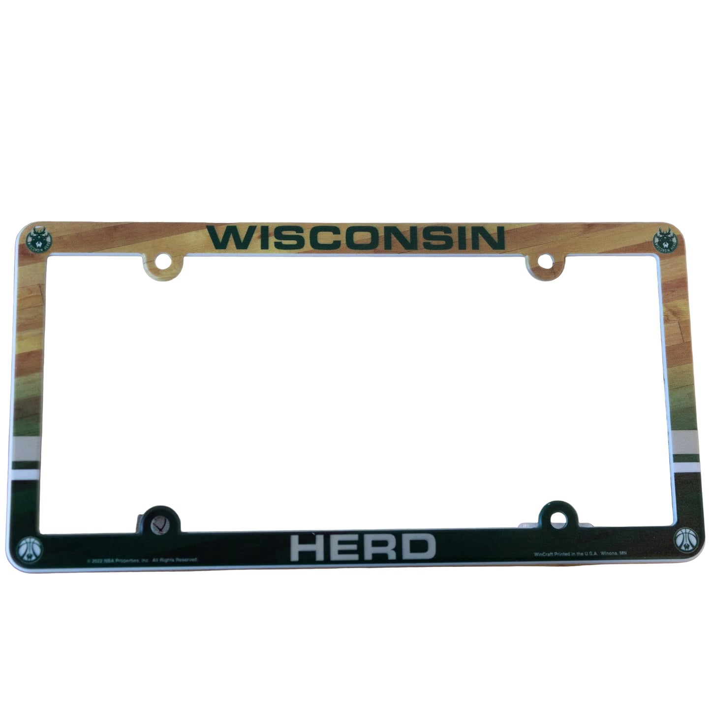 License Plate Frame Plastic Herd