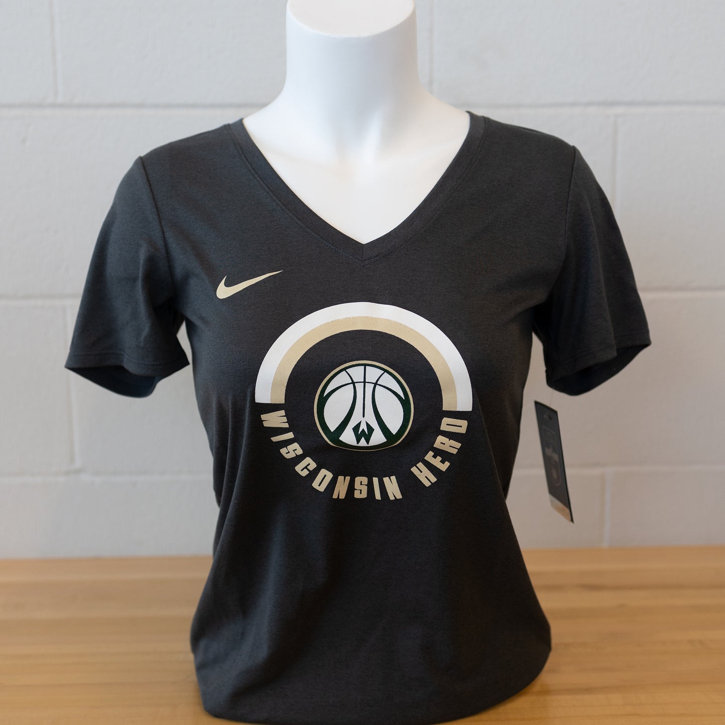 Women's Legend V Neck Anthrac T-Shirt