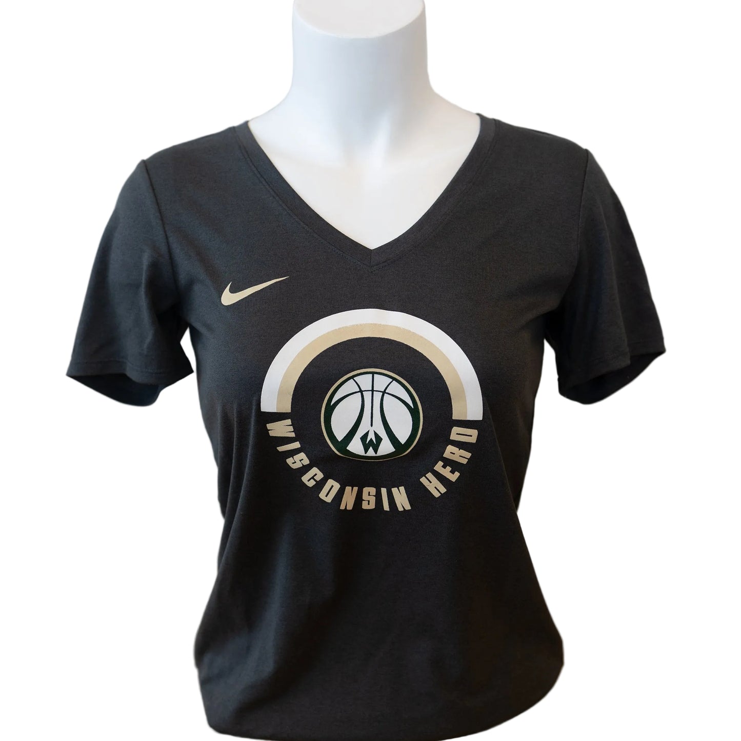 Women's Legend V Neck Anthrac T-Shirt