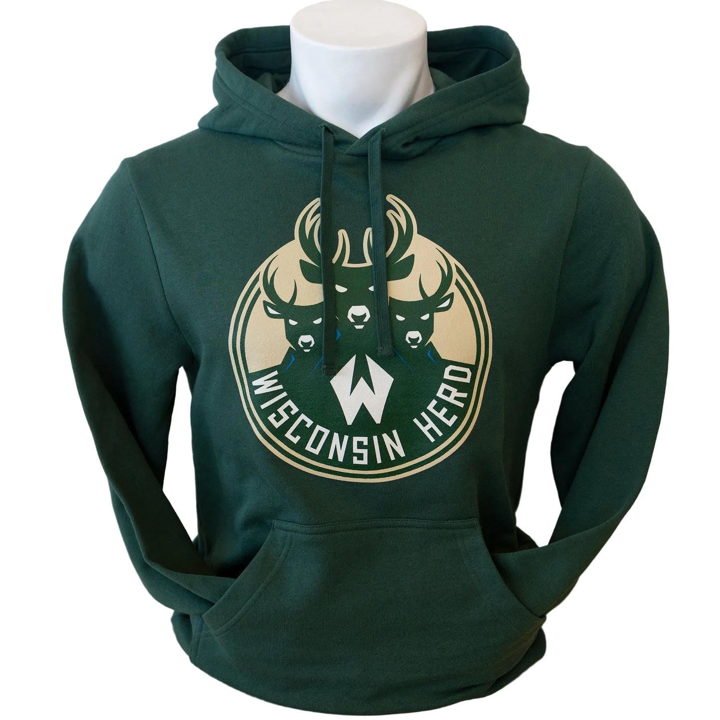 Men's SS Hood Primary Logo Herd Sweatshirt