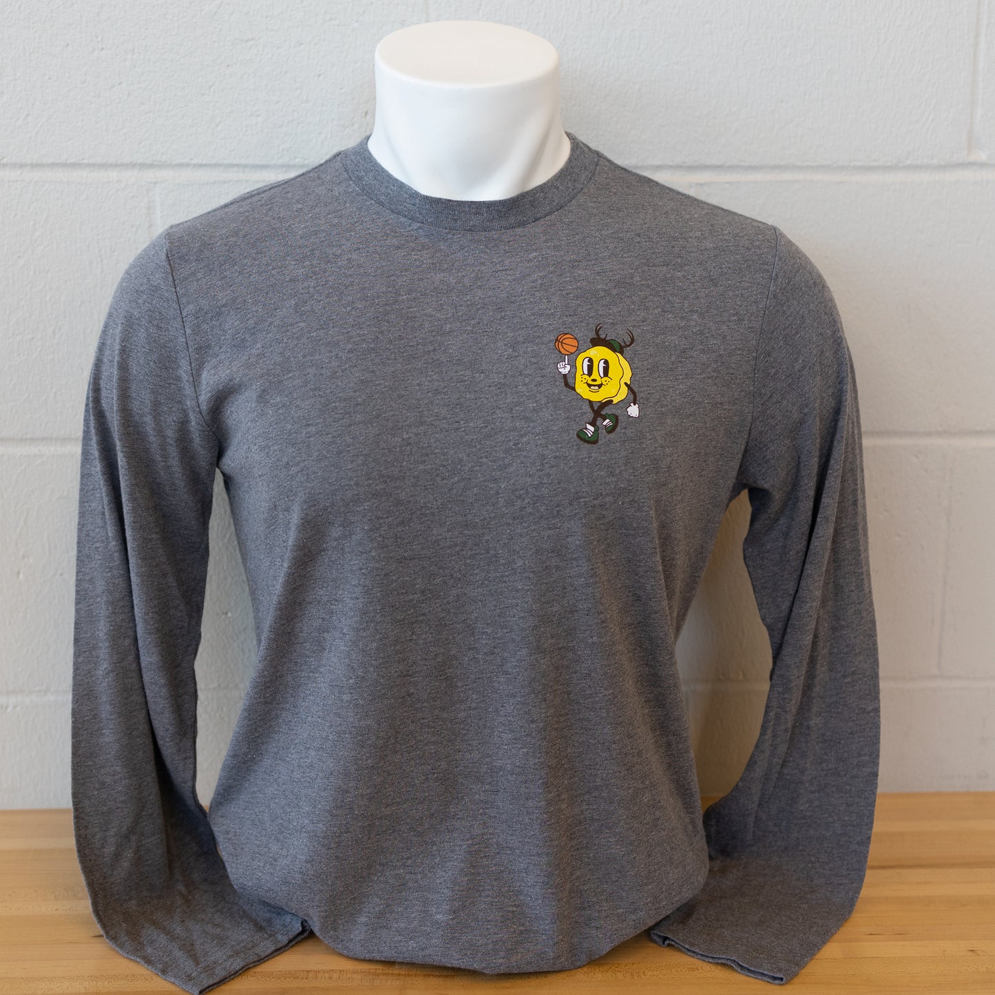 Men's Wisconsin Curd Long Sleeve T-Shirt