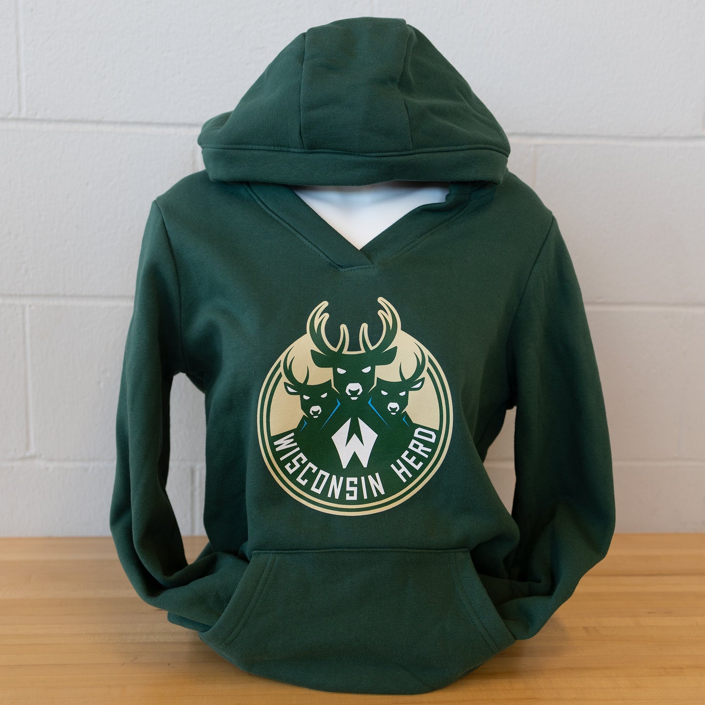 Women's SS Hood Primary Logo Herd Sweatshirt