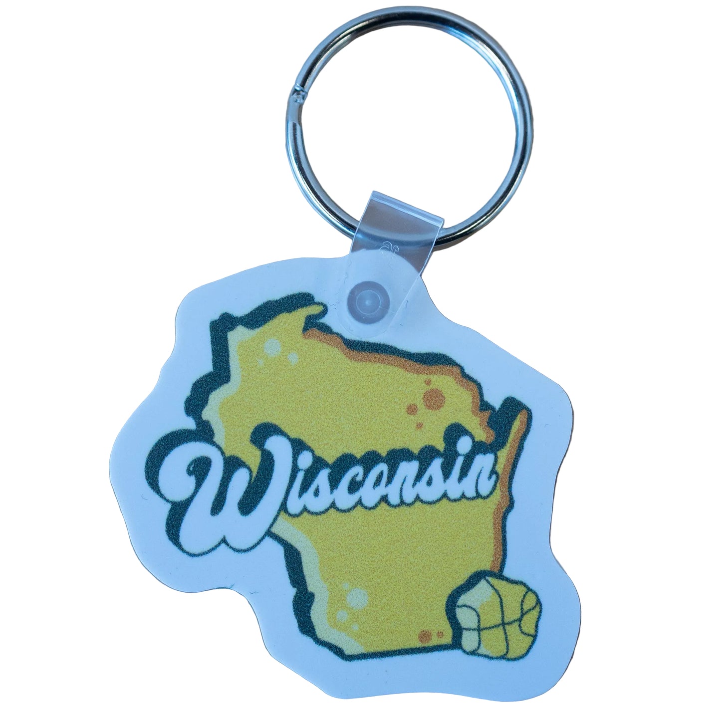 Wisconsin Curd Keychain