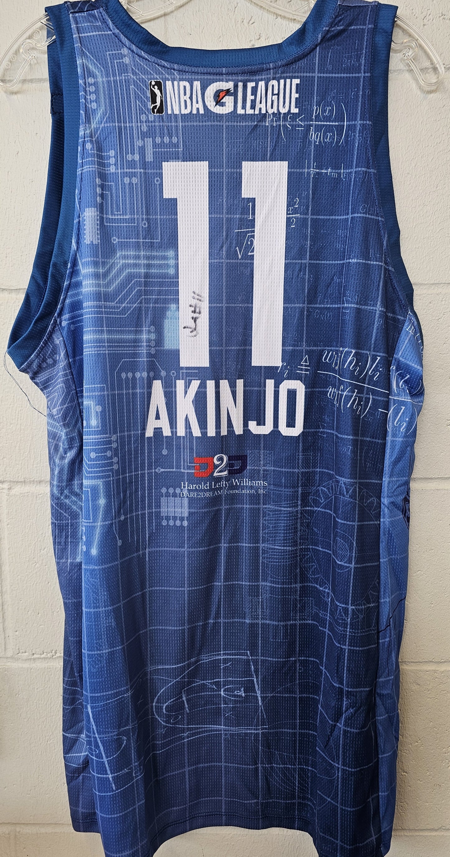 Theme Jersey Akinjo 11- Black History Month 2024 Signed Theme Jersey