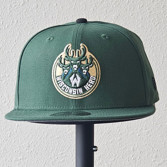 Herd Green and Cream Primary Hat