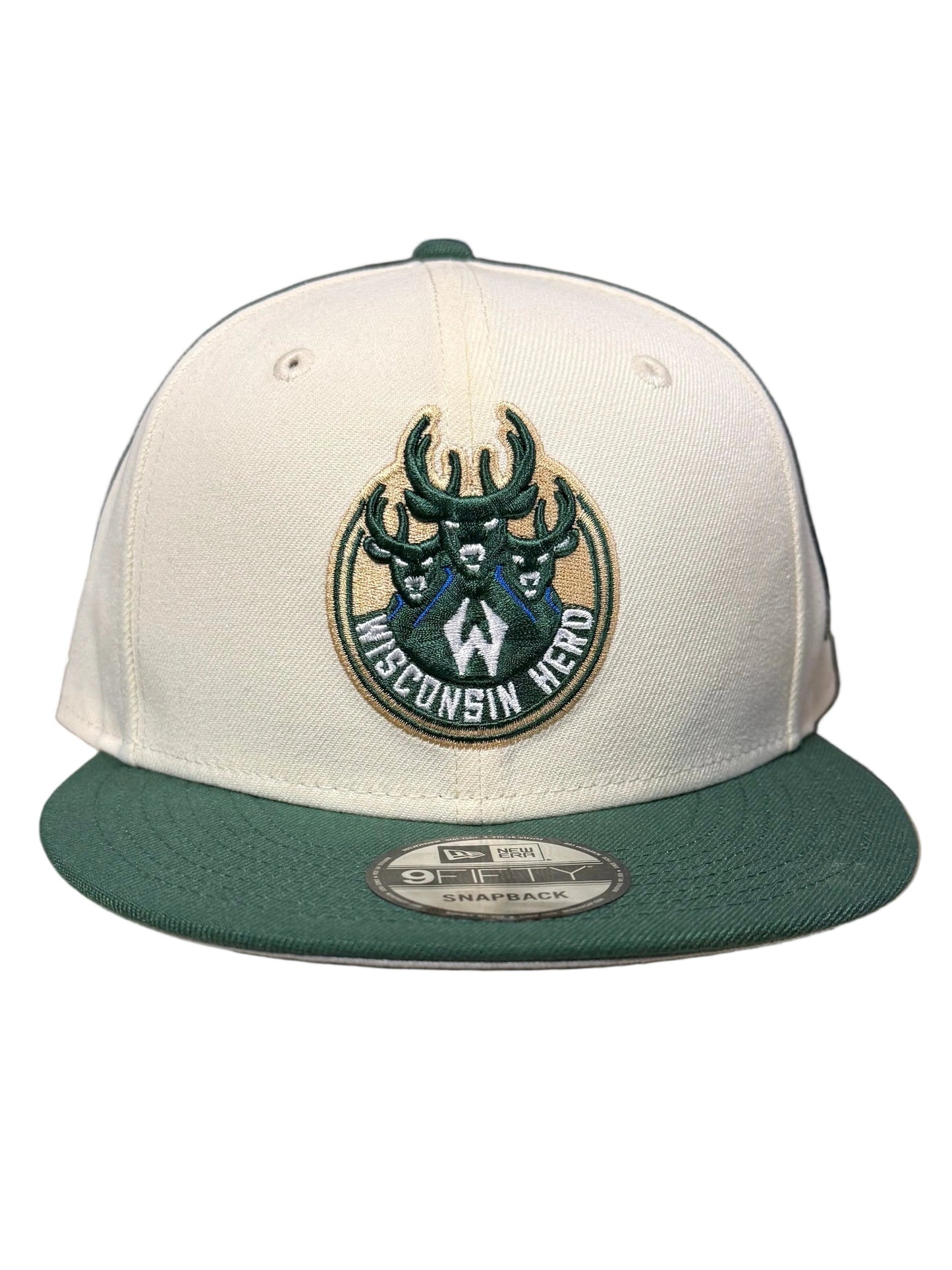 New Era Hat Snapback 950 Wisher Herd Cream