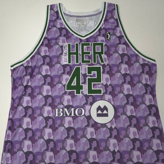 2022-23 Wisconsin HER Theme Jersey #42 (No Name)