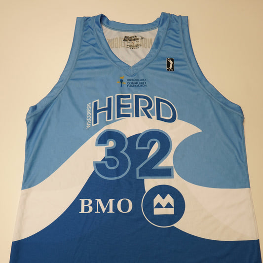 2022-23 BMO Art Theme Jersey #42 (No Name) – Wisconsin Herd Pro Shop