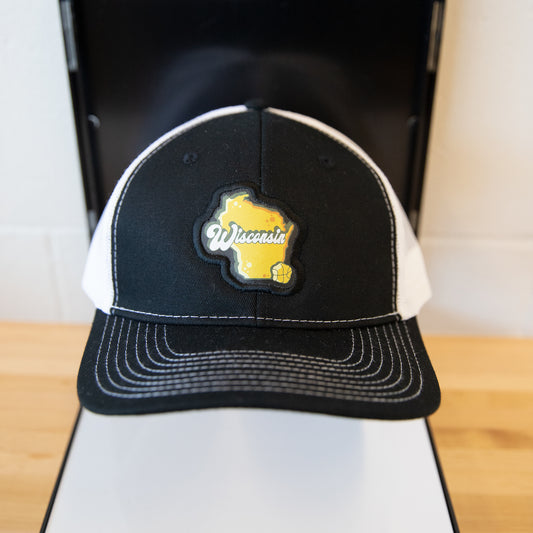Wisconsin Curd State Snapback Mesh Hat