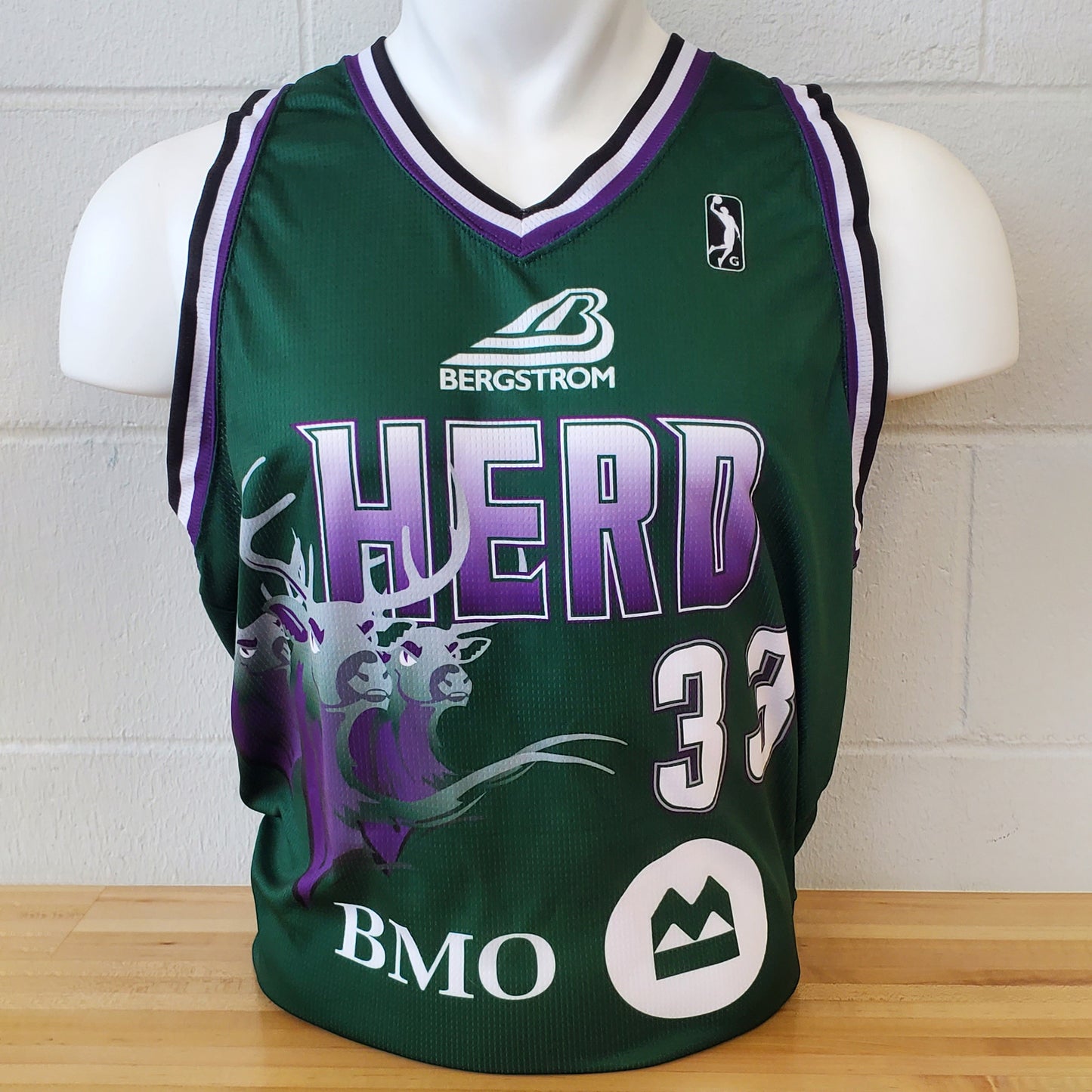 A.J. Hess Signed Herd 90's Throwback Theme Jersey (1 of 1)