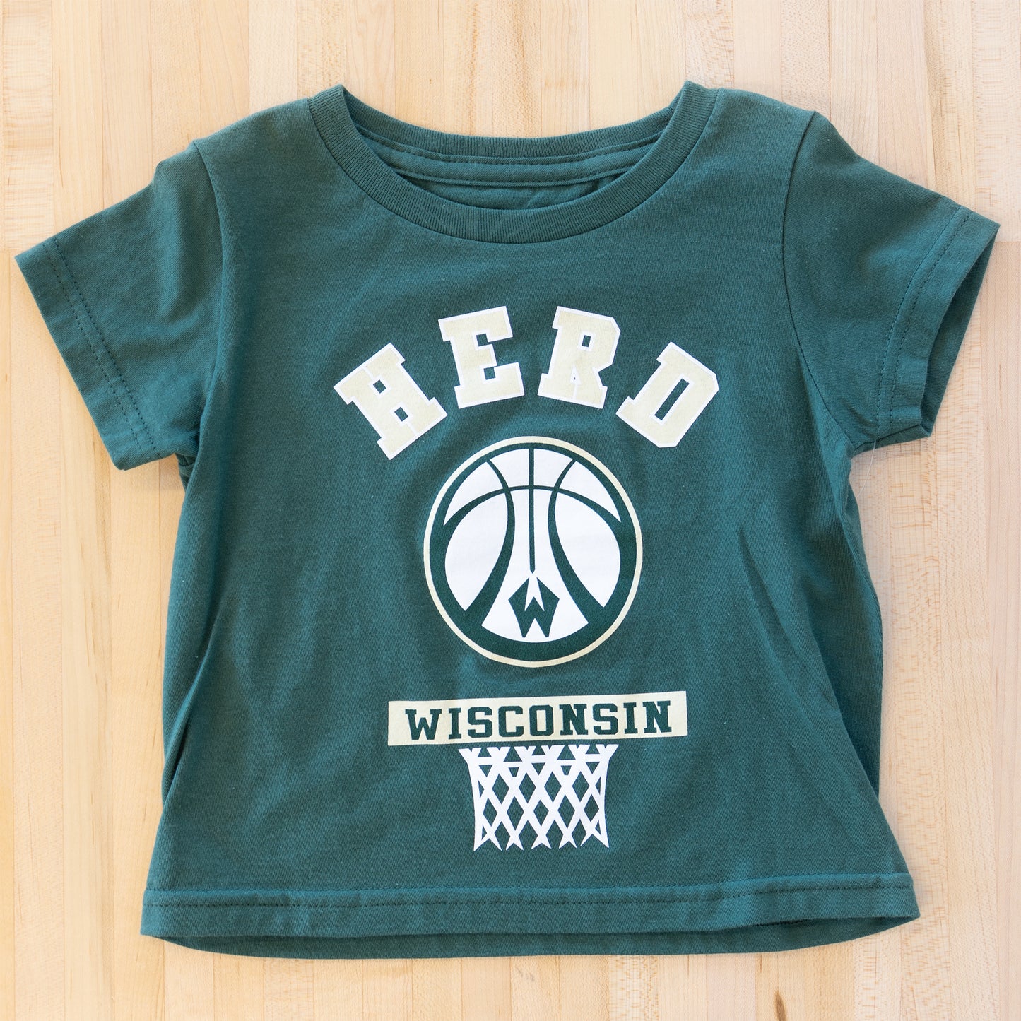 Toddler Herd Secondary Logo Basketball Net T-Shirt